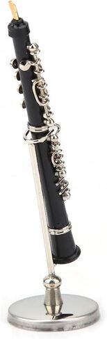 Musical Ornaments Decoration Metal Mini Oboe Model Musical Instrument Ornaments Decoration Display Gifts Home Decoration in Saudi Arabia