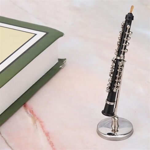 Musical Ornaments Decoration Metal Mini Oboe Model Musical Instrument Ornaments Decoration Display Gifts Home Decoration in Saudi Arabia