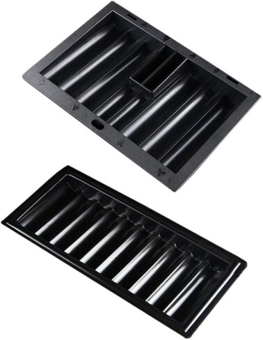 UPKOCH 2pcs Plastic Poker Chip Tray Lid Thick Table Chip Rack for Game Night Poker Tournaments and Social Gatherings in Saudi Arabia