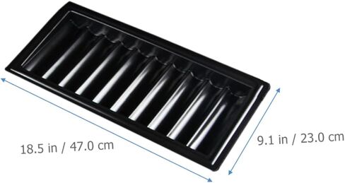 GALPADA Thick Plastic Poker Chips Tray Set of 2 Poker Chip Holder for Table for Games and Tournaments Sturdy and Easy to Clean in Kuwait