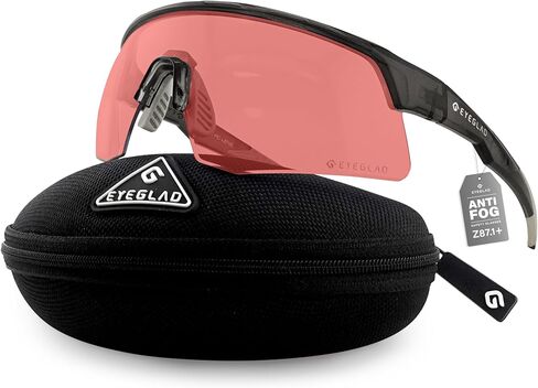 FORTIX Z87.1 Powersports Shooting Eyewear Protective Safety Glasses HD High Contrast UV400 Sports Wrap Sunglasses in Saudi Arabia