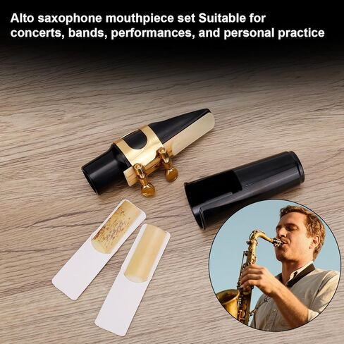 مجموعة استبدال ألتو ساكسفون مكونة من 49 قطعة، وملحقات أجزاء الساكسفون، بما في ذلك قطعة فم واحدة، و21 ساكسفونًا، و2.5 قصبة، و24 وسادة لقطعة الفم، وغطاء بلاستيكي واحد، وحقيبة تخزين من أسيتات إيثيلين-فاينيل (EVA) in Kuwait