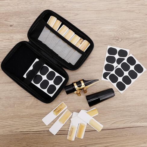 مجموعة استبدال ألتو ساكسفون مكونة من 49 قطعة، وملحقات أجزاء الساكسفون، بما في ذلك قطعة فم واحدة، و21 ساكسفونًا، و2.5 قصبة، و24 وسادة لقطعة الفم، وغطاء بلاستيكي واحد، وحقيبة تخزين من أسيتات إيثيلين-فاينيل (EVA) in Kuwait