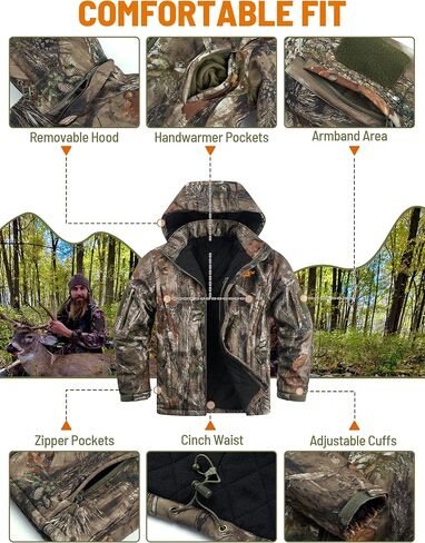 عرض جديد سترة سميكة مقاس L Leaf Camo ومرايل صيد مموهة L Leaf Camo in Saudi Arabia