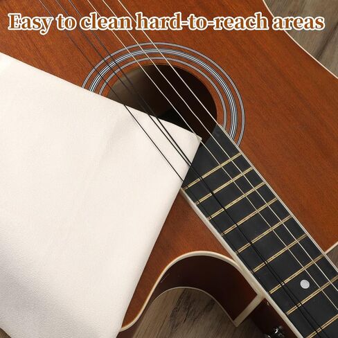 String Instrument Cleaning Cloth for Flute Violin Guitar Clarinet, Orchestral Micro-fiber Polishing Cloth Soft Multifunctional for Instrument Finishes, 15.7" x 15.7" in Kuwait