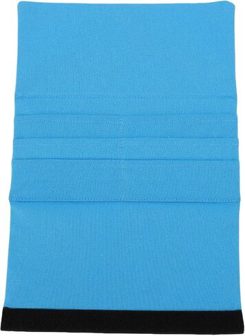 AUNMAS Portable Folding Card Rack, Canvas 600D Oxford Cloth Multi Layered Playing Card Holde rfor Poker Parties, Family Game Nights (Blue) in Saudi Arabia