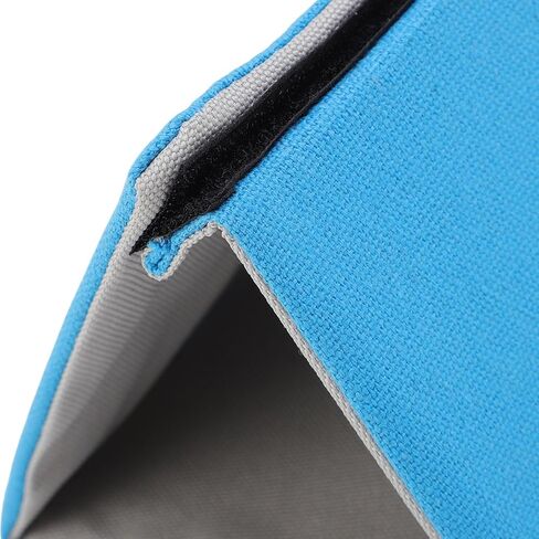 AUNMAS Portable Folding Card Rack, Canvas 600D Oxford Cloth Multi Layered Playing Card Holde rfor Poker Parties, Family Game Nights (Blue) in Saudi Arabia