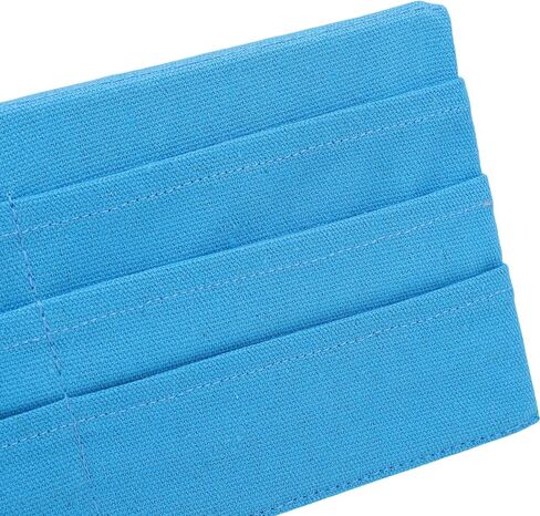 AUNMAS Portable Folding Card Rack, Canvas 600D Oxford Cloth Multi Layered Playing Card Holde rfor Poker Parties, Family Game Nights (Blue) in Saudi Arabia