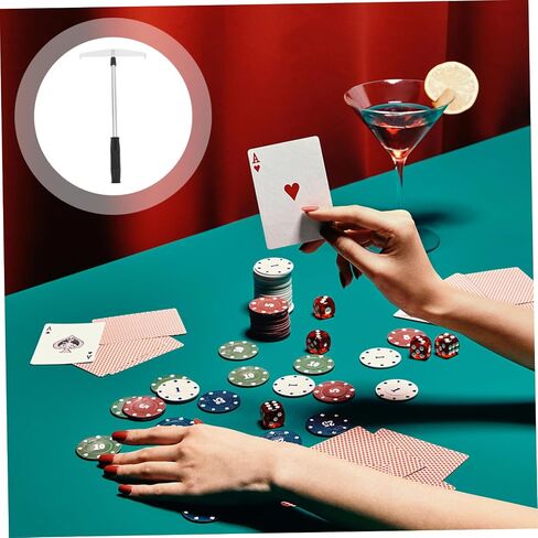 Portable Poker Chip Rake Chips Collecting Rod Harrow for Poker Game Rake in Saudi Arabia