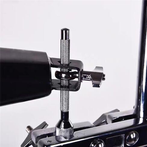 6 Inch Cowbell And Cowbell Clamp, Cowbell Holder Percussion Accessory, Adjustable Drum Cowbell Mount for Bass Drum Hoop Up or Down And Drum Brushes in Saudi Arabia