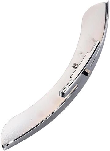 VANZACK Zinc Alloy Banjo Armrest Single Leg Design Durable Replacement Part for Vintage Model Banjos Polished Silver for Music Lovers and Restoration Projects in Saudi Arabia