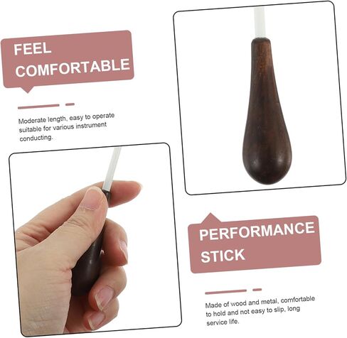 HANABASS Professional Music Conducting with Handle for Concerts and Stage Performances Comfortable Grip Durable Design for Orchestra Conductors in Saudi Arabia