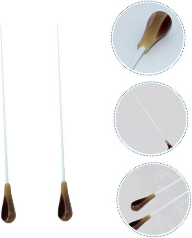 2pcs Orchestra Conducting Sticks for Music Directors Resin Material for Stage and Concerts for Choral and Events in Saudi Arabia