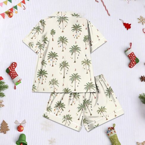 Halloween Pajamas Women Costumes 2025 Pjs 2 Piece Ghost Pumpkin Print Shirts and Shorts Pajama Set Lounge Sleepwear in Saudi Arabia