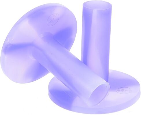 DECHOUS 5Pcs Rubber Golf Tees Purple Marble Pattern Stable Ball Holders for Driving Range Practice Mats Lightweight Convenient Golf Ball Tees for Consistent Swing and Accuracy in Saudi Arabia