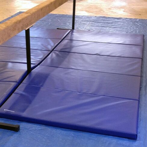 Greatmats Gym Mats 4x10 Ft x 2 Inch, Folding Gymnastics Tumbling and Cheerleading Mat in Saudi Arabia
