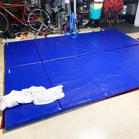 Greatmats Gym Mats 4x10 Ft x 2 Inch, Folding Gymnastics Tumbling and Cheerleading Mat in Saudi Arabia