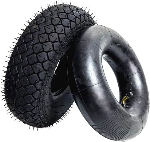 12 Inch 4.00-5 Inner Tube & Outer Tire Set For Elderly Electric Scooter Buggy Quad Bike Replacement Parts For Pneumatic Air Filled Tires,Black in Saudi Arabia