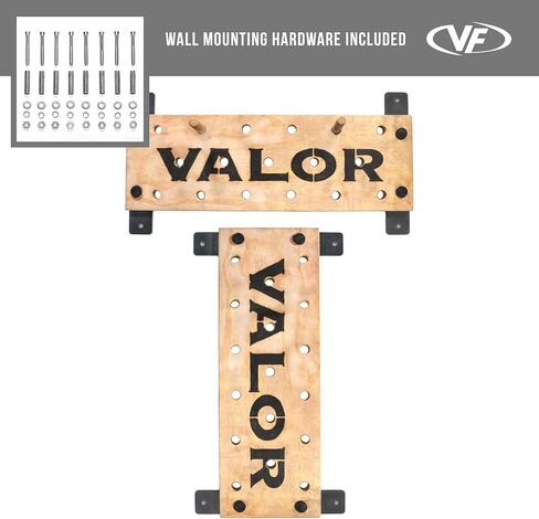 Valor Fitness Climbing Peg Board – Wall Mounted Plywood for Gym, Ninja Training, Cross Training, Rock Climbing & Gymnastics Workout Equipment in Saudi Arabia