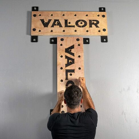 Valor Fitness Climbing Peg Board – Wall Mounted Plywood for Gym, Ninja Training, Cross Training, Rock Climbing & Gymnastics Workout Equipment in Saudi Arabia