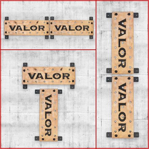 Valor Fitness Climbing Peg Board – Wall Mounted Plywood for Gym, Ninja Training, Cross Training, Rock Climbing & Gymnastics Workout Equipment in Saudi Arabia