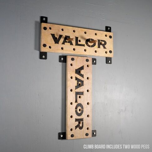 Valor Fitness Climbing Peg Board – Wall Mounted Plywood for Gym, Ninja Training, Cross Training, Rock Climbing & Gymnastics Workout Equipment in Saudi Arabia