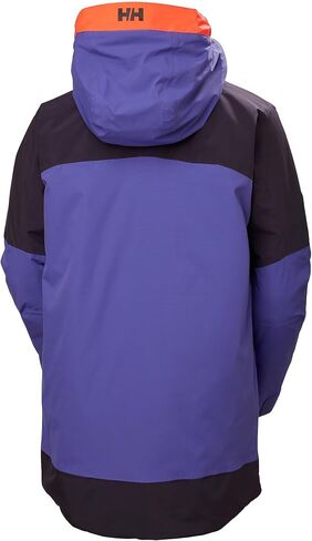 سترة Helly-Hansen Powchaser Asym - سترة تزلج مقاومة للماء للنساء مع تفاصيل نيون، عازل PrimaLoft in Saudi Arabia