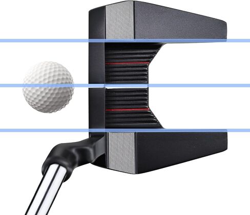Yamato Golf Putter Blade & Mallet Head Design Right Handed Premium Forged Golf Putter for Men & Women in Saudi Arabia