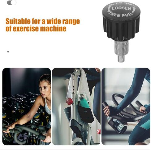 2pcs Weight Bench Pins Ball Knob Adjustment Knob Replacement for Home Gym Equipment in Saudi Arabia
