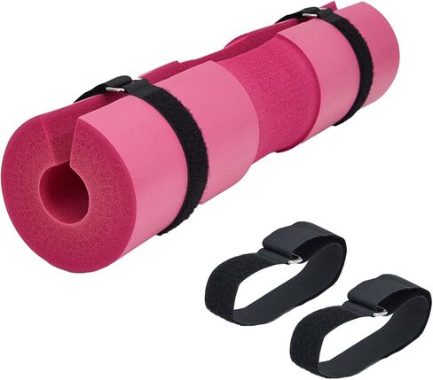 Garvee Barbell Pad, Hip Thrust Pad for Leg Training, Non-slip Thick Foam Squat Pad for Glute Support and Neck & Shoulder Protection with Two Straps, Fits All Olympic Barbell and Smith Machine in Kuwait