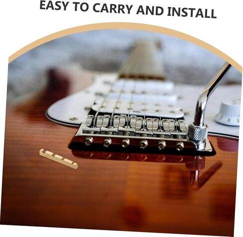 Bass Nut for Electric Bass Guitar Repair Flat Bottom Nut Parts Comfortable Playing Experience in Saudi Arabia