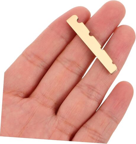 Bass Nut for Electric Bass Guitar Repair Flat Bottom Nut Parts Comfortable Playing Experience in Saudi Arabia