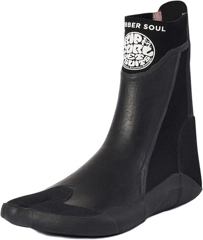 Rip Curl Rubber Soul Plus 5mm Hidden Split Toe Wetsuit Boots 112MSA - Black in Saudi Arabia