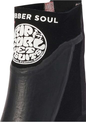 Rip Curl Rubber Soul Plus 5mm Hidden Split Toe Wetsuit Boots 112MSA - Black in Saudi Arabia