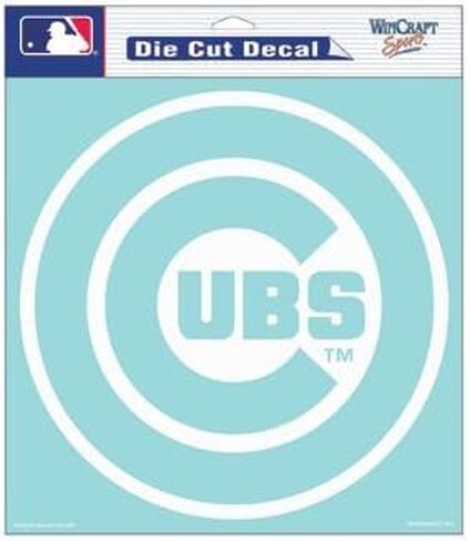 WinCraft Chicago Cubs 8x8 Die Cut Decals (Cubs) in Saudi Arabia