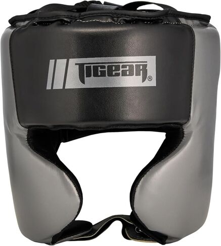 غطاء رأس للملاكمة من TIGEAR Slate Pro-Style | أغطية رأس MMA مفتوحة الوجه للسجال والمواي تاي والكيك بوكسينغ والفنون القتالية | خفيف الوزن، أقصى قدر من الرؤية، بطانة ماصة للرطوبة in Kuwait