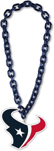 WinCraft Houston Texans Big Chain Logo Plastic Necklace in Saudi Arabia