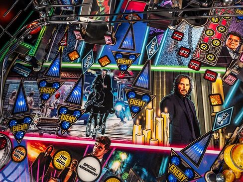 Stern Pinball John Wick with Insider Connected, Premium Edition Arcade Pinball Machine in Saudi Arabia