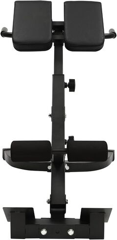 Roman Chair, Back Extension Bench Angle Height Dual Adjustable for Ab Back Leg Strength Home Gym Full Body Slimming Fat-Burning Strength Training in Saudi Arabia