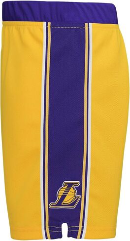 Los Angeles Lakers NBA Toddler 2T-4T Yellow Team Color Home On-Court Replica Performance Shorts in Saudi Arabia