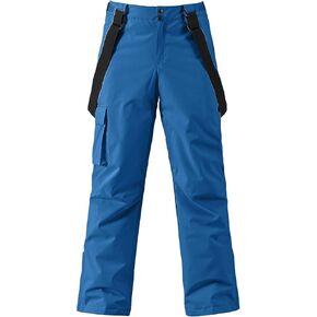 سراويل YEEFINE الرجالية للتزلج على الجليد معزولة ومقاومة للماء على الجليد، صدريات بمقاس عادي in Kuwait