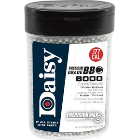 Daisy Ammunition and CO2 60 6000 ct BB Bottle,Silver in Kuwait