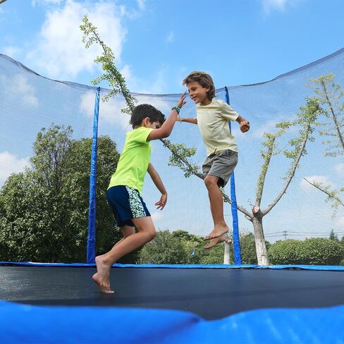 Aoodor Trampoline Safety Pad Replacement 8FT 10FT 12FT 14FT 15FT, Universal Waterproof Trampoline Spring Cover for Round Frame in Saudi Arabia