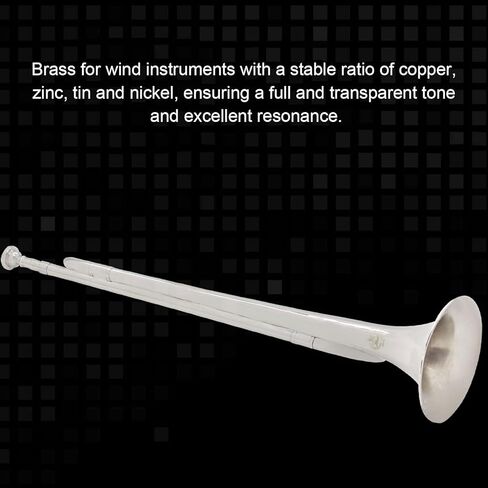 Vintage Bugle B Flat Brass Bugle for Beginners with Large Bore Design Easy to Play for Orchestra Jazz Pop Music in Saudi Arabia