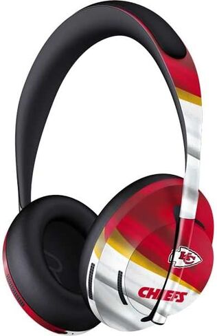 Skinit Decal Audio Skin Compatible with Bose Noise Cancelling Headphones 700 - Officially Licensed NFL Kansas City Chiefs Design in Saudi Arabia