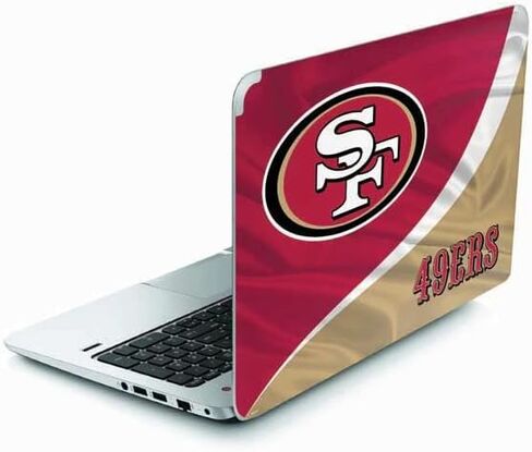 ملصق Skinit للكمبيوتر المحمول متوافق مع Envy TouchSmart 15.6in - تصميم مرخص رسميًا من NFL San Francisco 49ers in Saudi Arabia