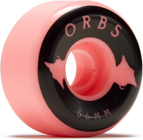Welcome Orbs Specters Conical 99A Skateboard Wheels - Neon Coral - 56mm in Saudi Arabia