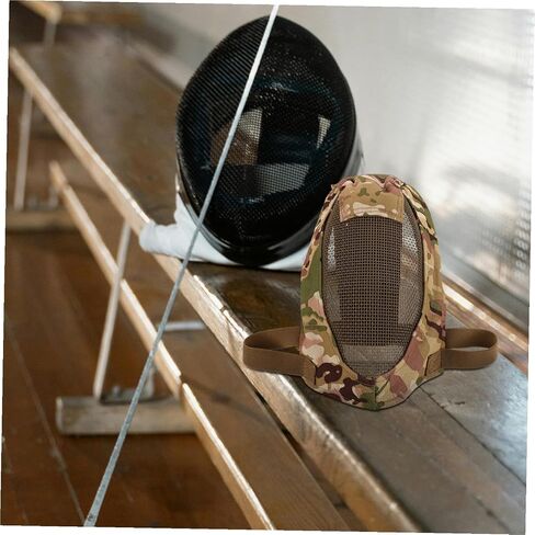 Alipis Full Face Steel Mesh Fencing Mask for Men and Women Breathable Protective Gear with Fine Steel Impact-Resistant Safety Mask for Outdoor War Games Police Training and Field in Saudi Arabia