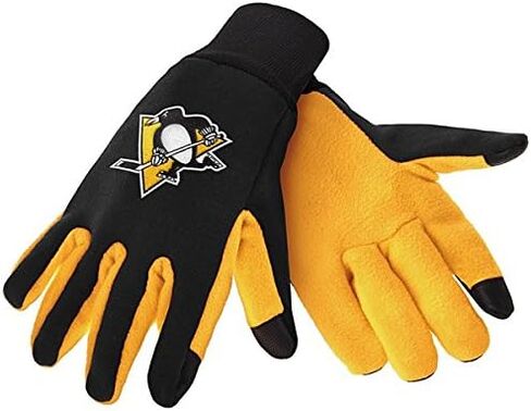 FOCO Pittsburgh Penguins Color Texting Gloves in Saudi Arabia
