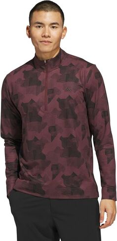 adidas Mens Go-to Printed Quarter-Zip Pullover in Saudi Arabia